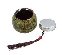 Hemobllo Urna De Cerámica para Mascotas Mini Urna Conmemorativa para Gatos y Perros Caja De Entierro Pequeña De Cerámica Recuerdos Conmemorativos para Mascotas para Decoración del