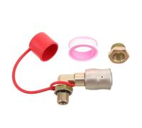 Hemobllo Válvula de Captación de Aire para Depósito, Conector Rápido | Metal y Goma, de 1200 Kpa, Instalación Rápida, Sellado Avanzado para Sistemas de Aire y Conexiones Neumáticas