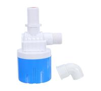 Hemobllo Válvula de Flotador Automática para Acuario y Tanque de Agua, Material Nylon Blanco, Gestión Automática del Nivel y Sistema Antileak para Piscinas