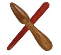 Hemobllo Varillas de Masaje de Madera Fáciles de Transportar para Reflexología Podal 2 Unidades Relajantes y Corporales Suaves y Lisas, Uso en Casa y Viajes