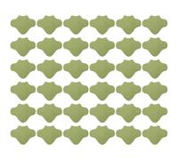 Hemobllo Varios estilos de Material Sintético Adhesivos Verdes 36 Parches de Moxibustión Resistentes y Deforman, para Aliviar Dolores Columna Cervical y Articulaciones Varios estilos
