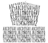 Hemobllo Vinilo Autoadhesivo Letras y Números para Buzón Exterior y Placa de Puerta, 6 Hojas Resistentes Intemperie, Transparentes y Duraderas