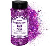 Hemoer 100g Glitter hologrfico Cosmtico Hexagon Mixto Cosmado Corby & Fine Craft Glitter Sequnas de resina para la resina Epoxy Glass Arte Cabello