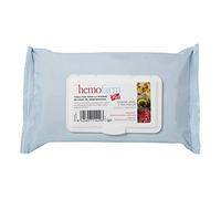 HEMOFARM PLUS - Toallitas húmedas dermatológicas individuales, Calman y refrescan, Para hemorroides, 60 Unidades, El paquete puede variar