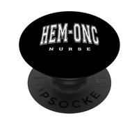 HemOnc Enfermera de Hematología Oncología PopSockets PopGrip Adhesivo