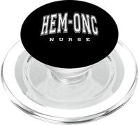 HemOnc Enfermera de Hematología Oncología PopSockets PopGrip para MagSafe