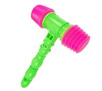 Hemore Martillo chirrido Juguete de plástico Que Suena Martillo Juguetes chillidos Divertidos para niños Color al Azar, Juguetes de Martillo, Juguete de Martillo chillido