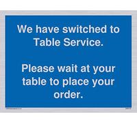 Hemos cambiado al Servicio de Mesas.