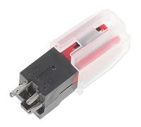 HEMOTON 1 Aguja de Repuesto para Tocadiscos y Aguja de Plástico para Excelente Seguimiento, Sonido Realista y Fácil Instalación para Reproductores de Vinilos y Fonógrafos