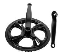 HEMOTON 1 Juego Bielas Plegables para Bicicleta de Dientes para Bicicletas Sola Diseño Compacto y para Almacenamiento y Transporte