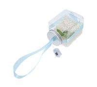 HEMOTON 1 Juego Tanque de Peces de Colores irrompible lámpara Acuario Pecera de plástico para jardín Pecera de tamaño Compacto Pecera Resistente pecera Globo pecera pecera de Mesa AbS