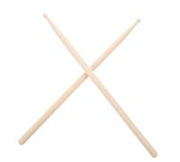 HEMOTON 1 Par Baquetas De Arce y Abedul Baquetas Para Pequeños Baquetas Drumsticks Para Accesorios Para Amantes De La Batería Baquetas De Tambor De Marcha Khaki Madera