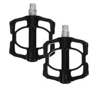 HEMOTON 1 par de Bicicleta Plegables de Aleación de Aluminio con Antideslizantes y Resistentes para Bicicletas de y Carretera Diseño Compacto y Duradero Color Negro