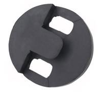 HEMOTON 1 Pc Violonchelo Mudo Violín Tono Mudo Pequeño Violín Avión Estilo Mudo Silencio Sordina Redonda Para Bajo Sordina Para Violín Instrumento Paso Violoncelo Caucho Black