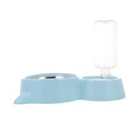HEMOTON 1 Pieza Recipiente de Acero Inoxidable Anti-Ascenso envase Plato de Comida para Mascotas comedero para Perros Perro Cuenco de Agua Cuenco para Perros de Comer Lento Las Caderas