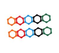 HEMOTON 10 Piezas Anillo Antideslizante para Micrófono Protección Anillo para Micrófonos Inalámbricos para Ktv Prueba de Vibraciones