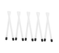 HEMOTON 10 piezas Extensor de Válvula para Neumáticos Varilla de Plástico Resistente para Coches Motos Camiones y Remolques Prolongador Inflador Ruedas Compatible con Válvulas Estándar