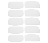 HEMOTON 10 Piezas Parche Autoadhesivo para Reparación de Talones de Zapatillas Deportivas de Blancas de Malla Invisible para Soporte Interior y Restauración Rápida de Calzado Deportivo