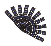 HEMOTON 10 Piezas Pegatina de Entonación de Violín para Principiantes Guía de Dedos Diapasón del Violín Marcador de Posición para Partes