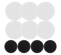 HEMOTON 10 Pinceles para Mezclar Tinta y Esponjas de Espuma Circulares de Repuesto para Actividades Artísticas y Creación de Tarjetas