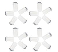 HEMOTON 100 Piezas Protector de Punta para Taco de Billar Kit de Repuesto para Palos de Billar y Snooker Accesorios Duraderos para Mantenimiento y Protección del Taco