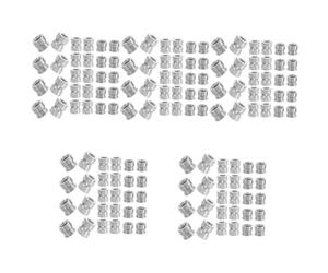 HEMOTON 100 Uds Cuentas De Cadena Accesorios De Guitarra Acústica Guitarra Pin Cuentas Piezas De Acústica Puente Accesorios De Afinador De Enrollador