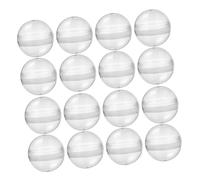 HEMOTON 100piezas Bolas Redondas Rellenables Para Máquina Expendedoras De Chicles Bolas Plásticas Accesorios Juguete