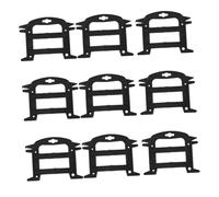 HEMOTON 10piezas Cremallera De Bobinado Enrollador De Cuerda Organizador De Soporte De Paracord Para Enrollar Línea De Pesca y Cordón De Paracaídas Actividades Al Aire