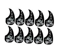 HEMOTON 10piezas Golpeadores Para Guitarra Protección De Accesorios Para Folk Diseño Elegante y Resistente Arañazos