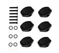 HEMOTON 12 Juegos manija del afinador de guitarra acoustic guitar guitarra acústica mangos de afinación afinadores de s mangos de personalizados Metal