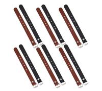 HEMOTON 12 Piezas Correa De PU para Cesta De Bicicleta Correas De Fijación Desmontables Ajustables con Hebilla para Manillar Delantero De Bicicleta para Niñas