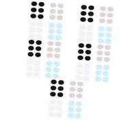 HEMOTON 120piezas Almohadillas De Gel Para Tambores Silicona Autoadhesiva Para Control De Sonido Reducción De Resonancias y Armónicos Práctica De Batería