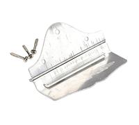 HEMOTON 14 Cuerdas Cordal de Mandolina de Metal para 14 Cuerdas, Accesorio Ligero y Resistente para Mejorar la Sostenibilidad del Sonido en Mandolinas de Color Plata