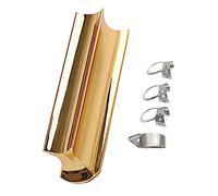HEMOTON 15 Piezas barra de sonido de guitarra electrica guitarra metalica partes de guitarra electrica stainless steel guitar picks guitarras pedal afinador tobogán de guitarra inoxidable