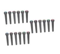 HEMOTON 18 Piezas clavos para cuerdas de guitarra instrumentos musicales pasador de puente de guitarra de latón herramienta de reparación de guitarra guitarras Afinación