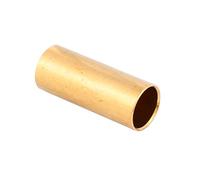 HEMOTON 1pieza Brass Guitar Slide Finger Sleeve Slider for Electric Guitar and Bass Durable Smooth Finish for Enhanced Playability