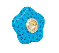 HEMOTON 1pieza Soporte Antideslizante Para Cello Accesorio De Instrumento Musical Protector De Piso y Estabilizador De Cello Color Azul Para Práctica y Presentaciones