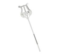 HEMOTON 1pieza Soporte Para Partituras De Saxofón Clip Portátil y Ligero Para Abrazadera Para Saxo Para Marching Band y Estudiantes De Color Plateado