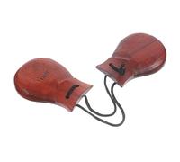 HEMOTON 1piezas Instrumento De Percusión De Madera Grande Para Adultos Castanets Españoles Para Fiestas y Celebraciones Sonido Rítmico Para Bailarines y Músicos