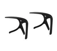 HEMOTON 2 Juegos cejilla guitarra abrazadera tono modificado con púa cejilla mandolina guitarra acústica acoustic guitar jefe guitarras bajo cejilla útil capo guitarra con púas