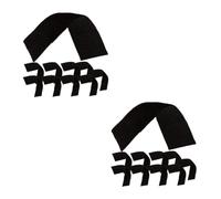 HEMOTON 2 Juegos De Almohadillas De Filtro De Tono Silenciador De Práctica Cojín Reductor De Ruido Accesorios Tradicionales 10 Unidades X 2