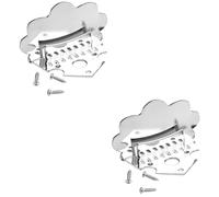 HEMOTON 2 Juegos De Cordal En Forma De Nube Puente De Cordal De Mandolina Piezas De De Mandolina Repuesto De De Con Tornillos Para