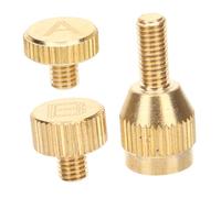 HEMOTON 2 Juegos pequeño tornillo de cuello de saxofón vibra tuning saxo repuestos accesorio de saxofón de plata herramienta de reparación de instrumentos parte del instrumento musical