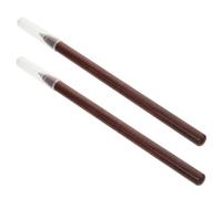 HEMOTON 2 Lápices Eternos sin Tinta Reutilizables de Madera y Aleación para Estudiantes de Arte Agarre Cómodo y Duradero Ideales para Dibujo y Escritura