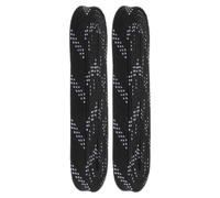 HEMOTON 2 Pares Cordones al Hielo sobre Negros para Hockey Patines de Poliéster Resistentes Congelamiento 94 Pulgadas paraportes al Aire Libre