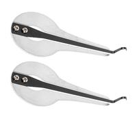 HEMOTON 2 Piezas Arpa de Mandíbula Étnica para Principiantes Instrumento Portátil Ruso de Metal con Sonido para Adultos y Eventos Culturales