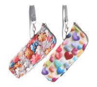 HEMOTON 2 Piezas Bolsa Térmica para Biberones con Cierre de Cremallera y Correa Resistente de Aislantes para Leche Materna Portátiles y Compactas para Viaje y Uso Diario de Madres