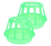 HEMOTON 2 Piezas Comedero para Aves de Corral Alimentador para Gallinas y Gansos Diseño Resistente y Duradero para o
