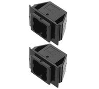 HEMOTON 2 Piezas Conector de Batería para Motor de Silla de Ruedas Eléctrica, Enchufe Múltiple de Plástico y Metal Compatible AC/DC, Adecuado para Hospitales y Residencias