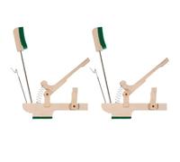 HEMOTON 2 Piezas Conexión De Piano Vertical De Madera De Piano Para Reparación Accesorios De Repuesto Para Instrumentos De Madera